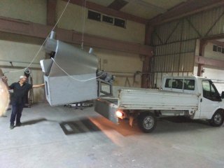 SESAME ROASTING MACHINE SOLD TO BIGADIC - BALIKESIR/  TURKEY