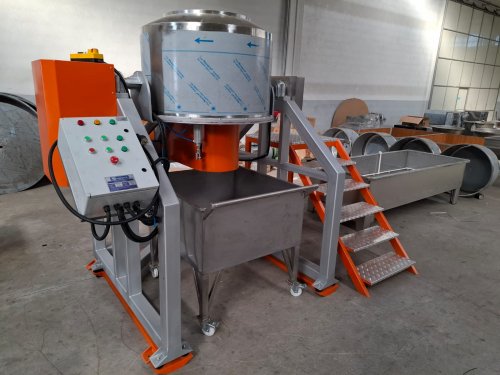 Otomatik Devirmeli Susam Sıkma Makinesi | 150 kg Kapasiteli Kurutucu 