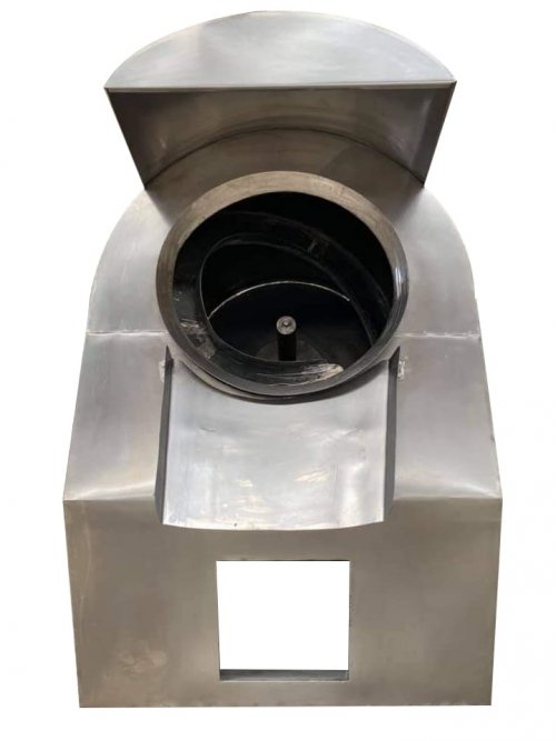 ماكينة تحميص السمسم 350 كجم | تفريغ أوتوماتيكي لإنتاج الطحينة والحلاوة